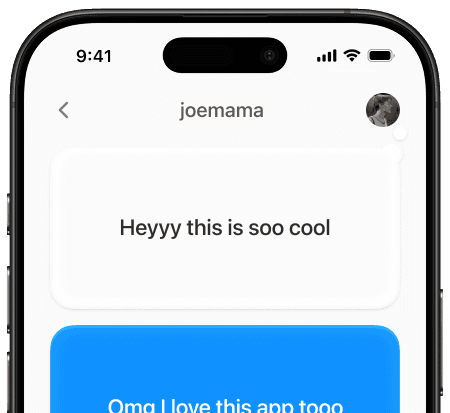 Sup app chat screen